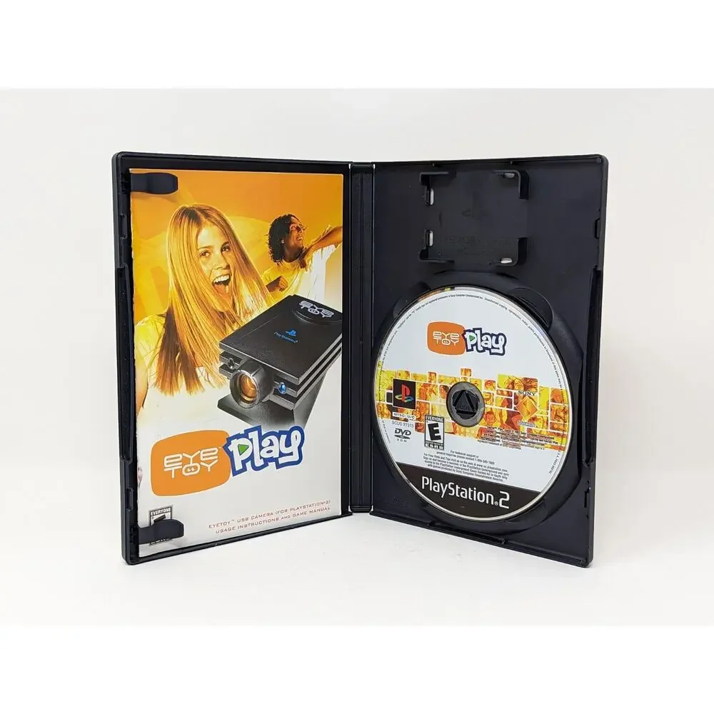 Eye Toy Play (Sony PlayStation 2, 2003) PS2 Complete CIB Game - No Camera